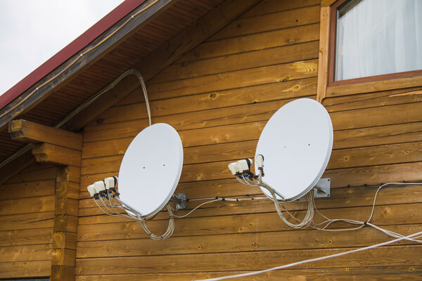 satellite dishes